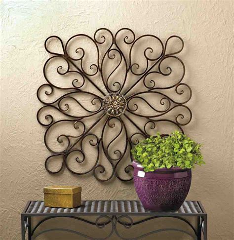 This faux metal wall art is an easy 